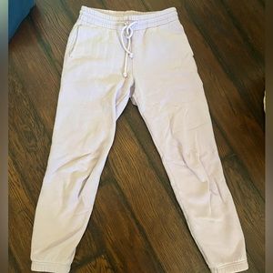 TNA CozyAF perfect sweatpant in Lavender size XS!